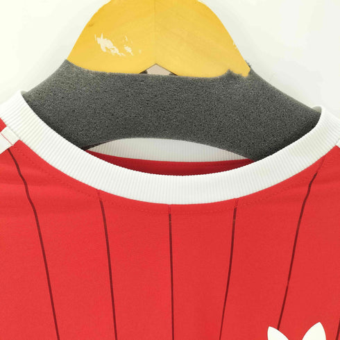 アディダスオリジナルス adidas Originals アディカラースリーストライプス ピンストライプ半袖Tシャツ レディース JPN:XL