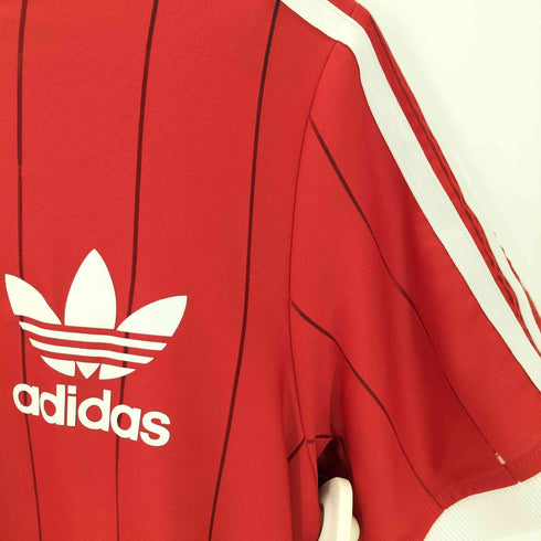 アディダスオリジナルス adidas Originals アディカラースリーストライプス ピンストライプ半袖Tシャツ レディース JPN:XL