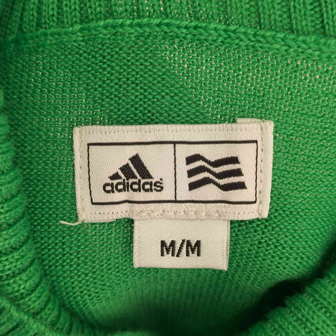 アディダス adidas フロント刺繍 タートルネックニット レディース M