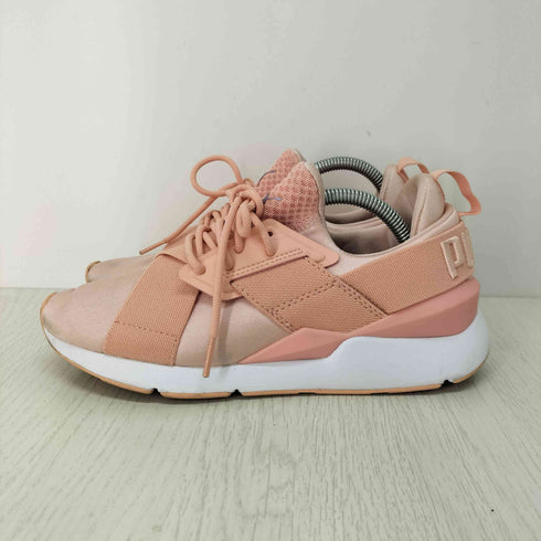 プーマ PUMA ミューズエコー サテン スニーカー レディース JPN:24.5