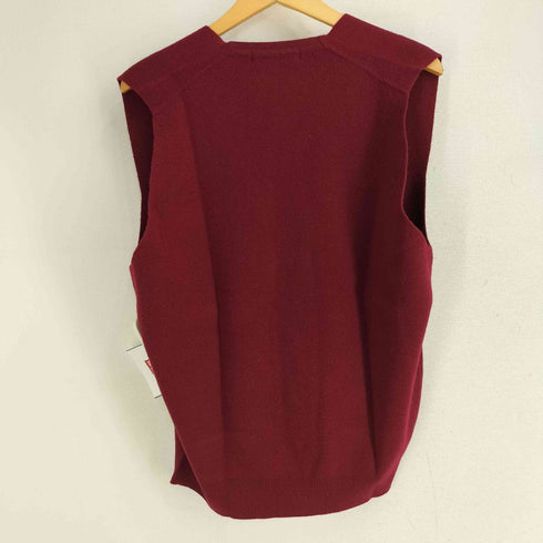 レセント LeCENT カシミヤ混 ウールベスト メンズ JPN:L