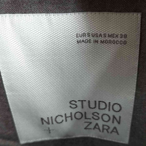 スタジオニコルソン STUDIO NICHOLSON フランネルシャツ メンズ US S