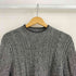 レリアン Leilian White Label カシミヤ100% モックネック ケーブルニット レディース