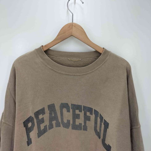 ドゥーズィエムクラス DEUXIEME CLASSE 20AW PEACEFUL クルーネックスウェット レディース