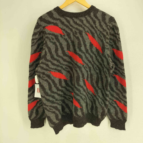 ARPAKA FASHIONS ペルー製 アルパカウール100% ゼブラ柄 ニット レディース