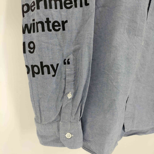 ユニフォームエクスペリメント uniform experiment 18AW OVER PRINT B.D SHIRT メンズ JPN:4