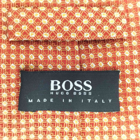 ヒューゴボス HUGO BOSS イタリア製 ドット柄 ネクタイ メンズ
