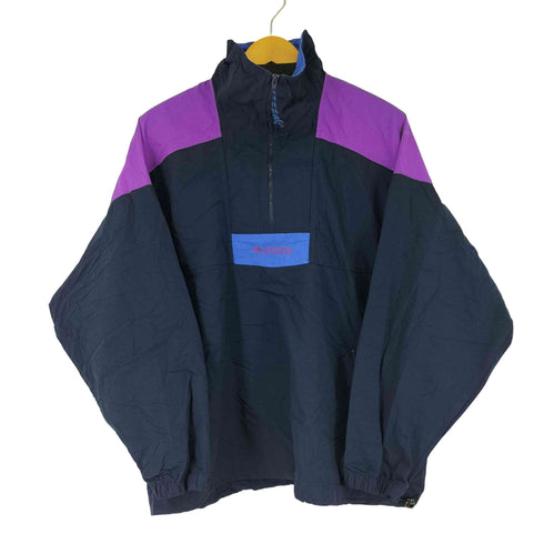 コロンビアスポーツウェア Columbia Sportswear 90S ハーフジップ ナイロンジャケット メンズ JPN:L