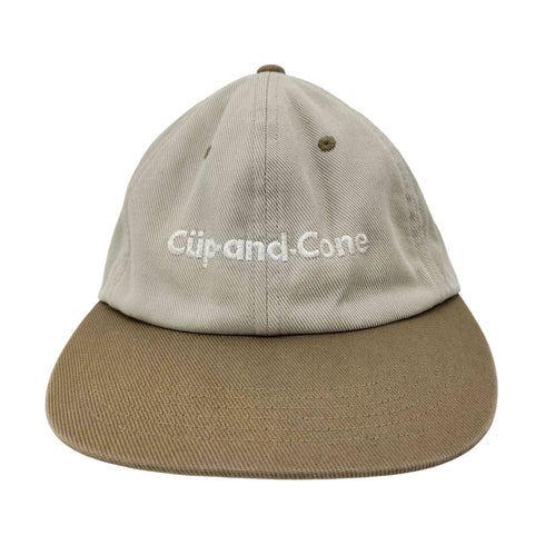 カップアンドコーン CUP AND CONE Custard Pudding 刺繍キャップ メンズ