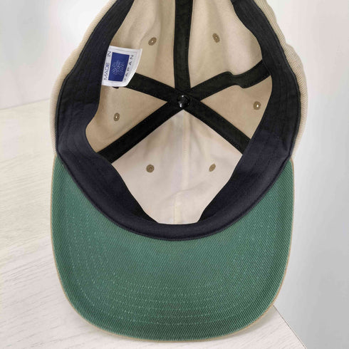 カップアンドコーン CUP AND CONE Custard Pudding 刺繍キャップ メンズ