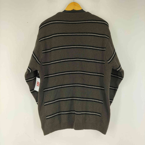 Soulbreak クルーネック ボーダーニット メンズ XL