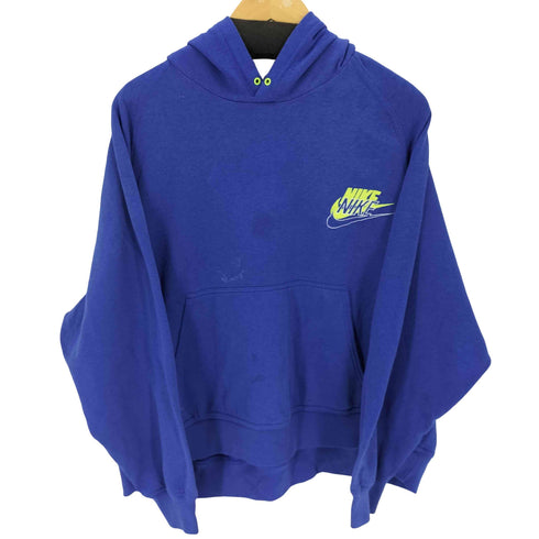 ナイキ NIKE 90s 銀タグ スウォッシュロゴ刺繍 プルオーバーパーカー メンズ