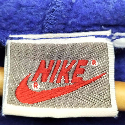 ナイキ NIKE 90s 銀タグ スウォッシュロゴ刺繍 プルオーバーパーカー メンズ