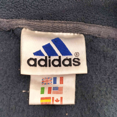 アディダス adidas 90S ロゴ刺繍 フリースジャケット メンズ 0