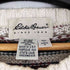 エディーバウアー Eddie Bauer 00S 白タグ MADE IN USA 総柄 コットンニット メンズ JPN:L