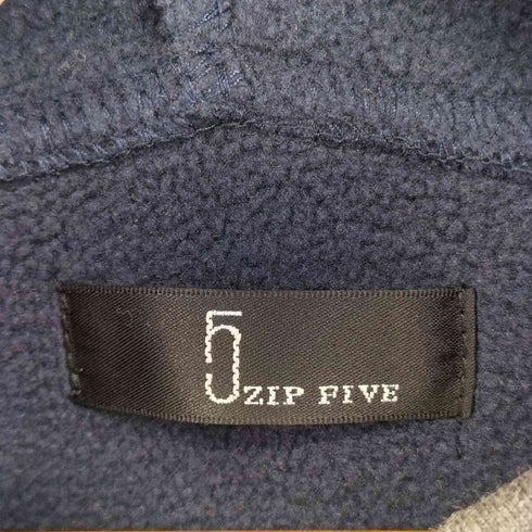 ジップファイブ ZIP FIVE ジップアップ フリースパーカー メンズ XL
