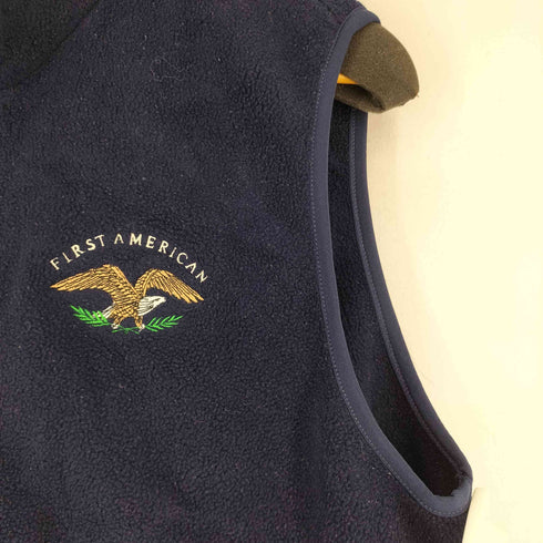 エルエルビーン L.L.Bean 90-00S ワンポイント刺繍 フリースベスト メンズ JPN:L