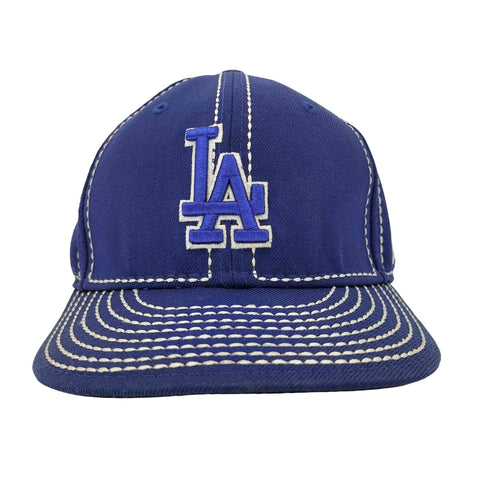ニューエラ NEW ERA 59FIFTY ステッチデザイン チームロゴ刺繍 6パネルベースボールキャップ メンズ 7 3/8