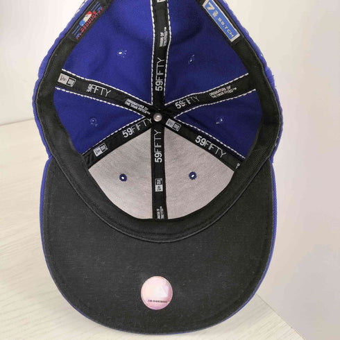 ニューエラ NEW ERA 59FIFTY ステッチデザイン チームロゴ刺繍 6パネルベースボールキャップ メンズ 7 3/8