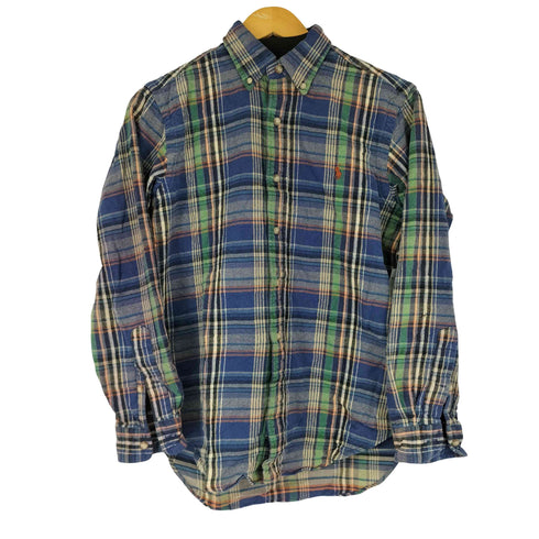 ラルフローレン RALPH LAUREN classic fit スモールポニー刺繍 L/S BD チェックシャツ メンズ JPN:S
