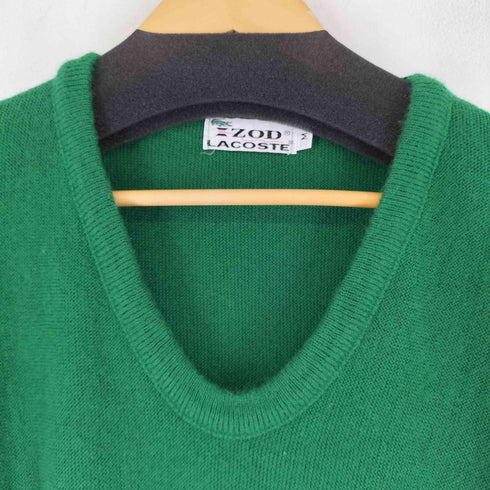 アイゾッドラコステ IZOD LACOSTE 70S 糸巻タグ Vネック アクリルニット メンズ JPN:M