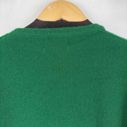 アイゾッドラコステ IZOD LACOSTE 70S 糸巻タグ Vネック アクリルニット メンズ JPN:M