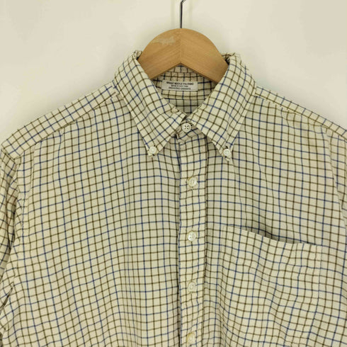 エンジニアードガーメンツ Engineered Garments USA製 グラフチェック レギュラーカラー B.D. L/S シャツ メンズ import:XS