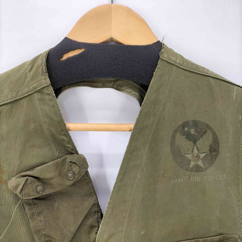 ユーエスエアーフォース U.S. AIR FORCE 40S WW2 第二次世界大戦 米軍 実軍 TYPE C-1 ミリタリー ベスト メンズ