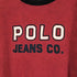 ポロジーンズカンパニーラルフローレン POLO JEANS COMPANY RALPH LAUREN ロゴ刺繍 ツートーン コットンニット メンズ JPN:XL