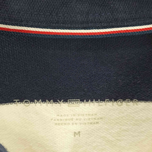 トミーヒルフィガー TOMMY HILFIGER 刺繍ロゴ ポロ ワンピース レディース M