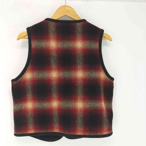 エディーバウアー Eddie Bauer リバーシブル オンブレ メルトンベスト レディース import:M