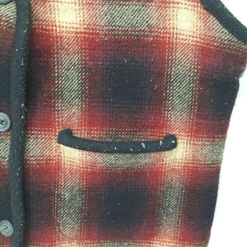 エディーバウアー Eddie Bauer リバーシブル オンブレ メルトンベスト レディース import:M