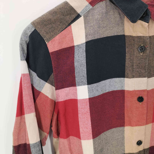 ブルーレーベルクレストブリッジ BLUE LABEL CRESTBRIDGE ロングスリーブ チェックシャツ レディース 38