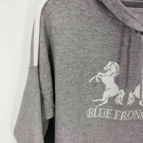 BLUE FRONCE フロントロゴ ハイネックニット レディース 38