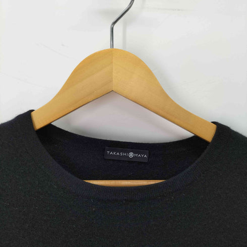 タカシマヤ TAKASHIMAYA カシミヤ クルーネックセーター レディース JPN:L