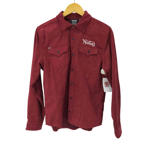 ノートン NORTON フェイクスウェードウエスタンシャツ メンズ JPN:M