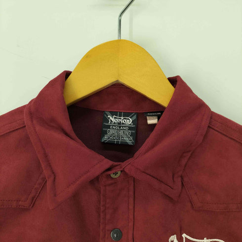 ノートン NORTON フェイクスウェードウエスタンシャツ メンズ JPN:M