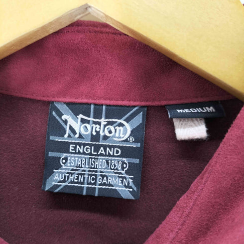 ノートン NORTON フェイクスウェードウエスタンシャツ メンズ JPN:M