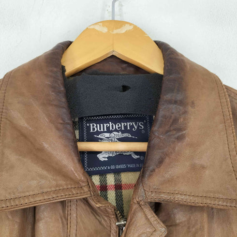 バーバリーズ BURBERRYS 90s レザージャケット メンズ