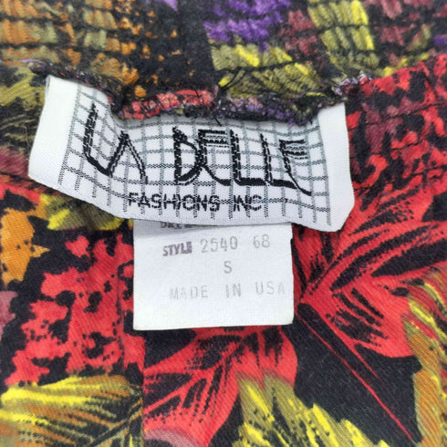 ladelle USA製 ボタニカルレーヨンイージーパンツ レディース JPN:S