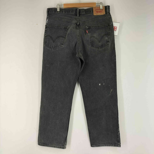 リーバイス Levis 00S RELAXED FIT 550ブラックデニムパンツ メンズ 36/30