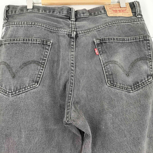 リーバイス Levis 00S RELAXED FIT 550ブラックデニムパンツ メンズ 36/30