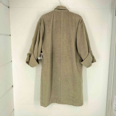 ...m.t. カシミヤ混 シャギー チェスターコート レディース 9