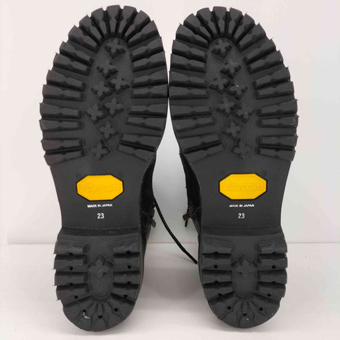 サヤ SAYA 日本製 vibramソール レース アップ ショート ブーツ レディース JPN:23