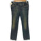 ディーゼル DIESEL 00S CUDDY WASH STRETCH スタッズ ジップロゴ ペイント ダメージ スキニー デニム パンツ Y2K レディース W26 L30
