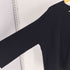 ブレンハイム BLENHEIM カシミヤ混 アシンメトリーヘム Vネック ニット セーター レディース JPN:M