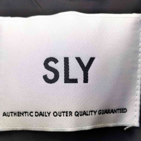 スライ SLY 24aw LEATHER FLIGHT ジャケット レディース JPN:2
