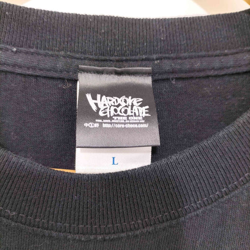 ハードコアチョコレート HARDCORE CHOCOLATE アニメコラボS/SクルーネックTシャツ メンズ JPN:L