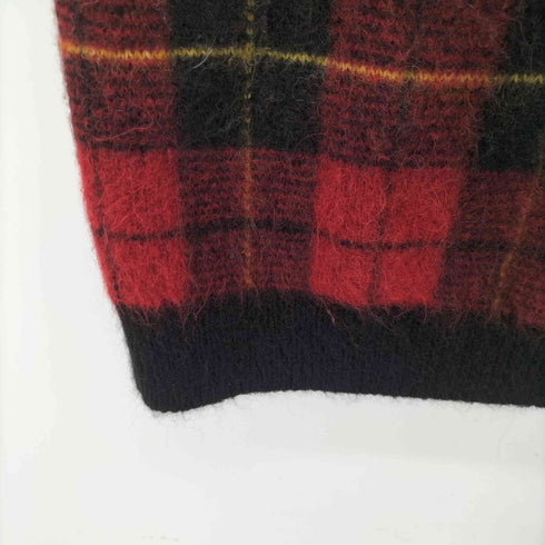 ポロラルフローレン POLO RALPH LAUREN チェック アルパカ混 ニット ミニスカート レディース JPN:S