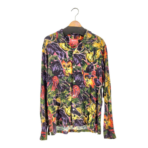シュプリーム Supreme Painted Floral Rayon Shirt フローラル レーヨン シャツ メンズ import:M